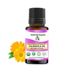 Tinh dầu Calendula 100% tươi và hữu cơ được chứng nhận dầu Calendula với giá bán buôn dầu tự nhiên