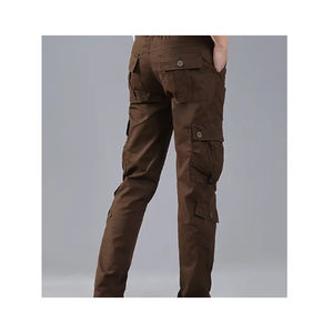 2024 High Quality Men's Pants & <b>Trousers</b> Custom Multi pockets <b>Black</b> Green Grey Cargo Pants Custom OEM Designs Jogger Pants - Product Image 4