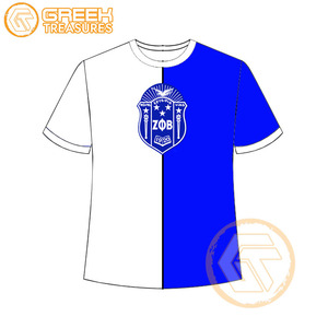 Venta al por mayor personalizada Zeta Phi Beta mujeres camiseta hermandad ropa algodón camisetas más finas mujeres fraternidad prendas - Product Image 1