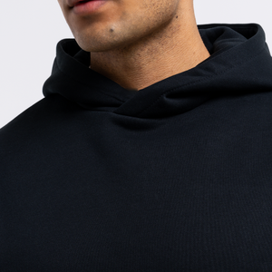 Men's Casual Black Hoodie Stylish & Comfortable Everyday Wear Perfect for Any Occasion - Product Image 3