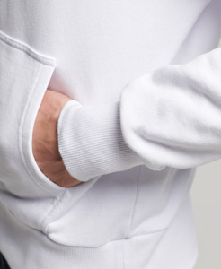 Ensemble de jogging sportif pour homme, sweat-shirt à capuche surdimensionné en coton de qualité supérieure avec fermeture éclair et pantalon large, nouveau modèle vierge - Product Image 4