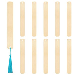 Marque-pages en métal doré de 90 mm de long, pendentif de décoration, étiquettes rectangulaires à estamper pour la fabrication artisanale de bricolage - Product Image 1