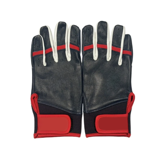 Prix usine de haute qualité confortable Protection des mains à manchette courte Softball Baseball Gants de frappe - Product Image 6