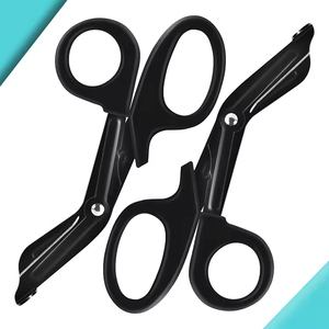 Tijeras de vendaje para uso hospitalario Fabricante OEM Tijeras de acero inoxidable forjado para uso médico - Product Image 1