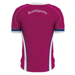 Camiseta de fútbol sublimada 100% poliéster GAA Kit de fútbol con diseño sólido Servicio OEM disponible - Product Image 2