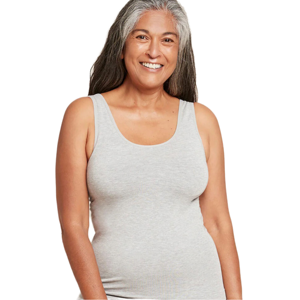 Camiseta sin mangas personalizada para mujer, 100% algodón, transpirable, sin costuras, elástica, de punto acanalado, antipilling, informal, sin mangas, estilo urbano - Product Image 4