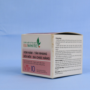 Caja cosmética de papel de lujo con impresión de logotipo personalizado, embalaje para el cuidado de la piel del fabricante de Vietnam - Product Image 3