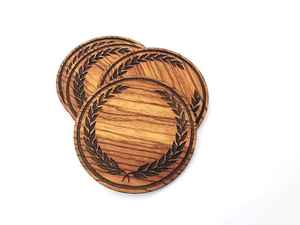 Posavasos de madera Forest Decor, decoración perfecta para cocina y sala de estar - Product Image 3