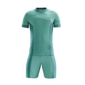 Uniforme de Fútbol Personalizado con Impresión por Transferencia de Calor, 100% Poliéster, Precio al por Mayor, Logotipo Personalizado, Económico, Unisex, Malla Transpirable, en Oferta - Product Image 2