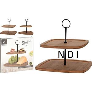 ชุดขาตั้งเค้กโลหะทรงกลมแบบใหม่ ชุบนิกเกิล 3 ชิ้น สำหรับเสิร์ฟเค้กหรือขนมอบ ราคาขายส่ง - Product Image 3