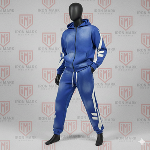 Ensemble sweat à capuche et jogging imprimé surdimensionné effet délavé brodé pour l'hiver, en molleton 100 % coton, décontracté, unisexe - Product Image 1