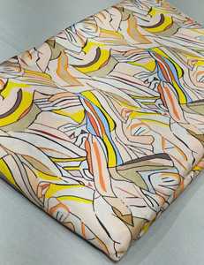 Tissus imprimés numériques ethniques indiens de haute qualité en polyester de couleur imprimée légère pour les vêtements et les robes des femmes en gros - Product Image 6