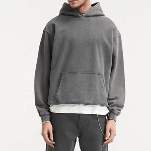 Sweat à capuche taille normale fabricant pakistanais pour hommes industrie tendance produit service OEM prix bon marché sweat à capuche thermique - Product Image 2