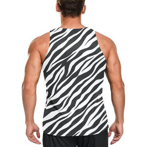 Plain Men Gym Fitness Chaleco Entrenamiento Tank Top Singlet Sublimación personalizada Imprimir Wrestling Singlet Mujeres - Product Image 4