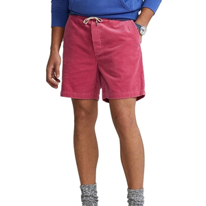 Wholesale Custom Men's Fitness Print <b>Shorts</b> 100% Breathable Cotton High Street Casual Embroidered <b>Decorated</b> Pockets Wrinkled OEM - Product Image 3