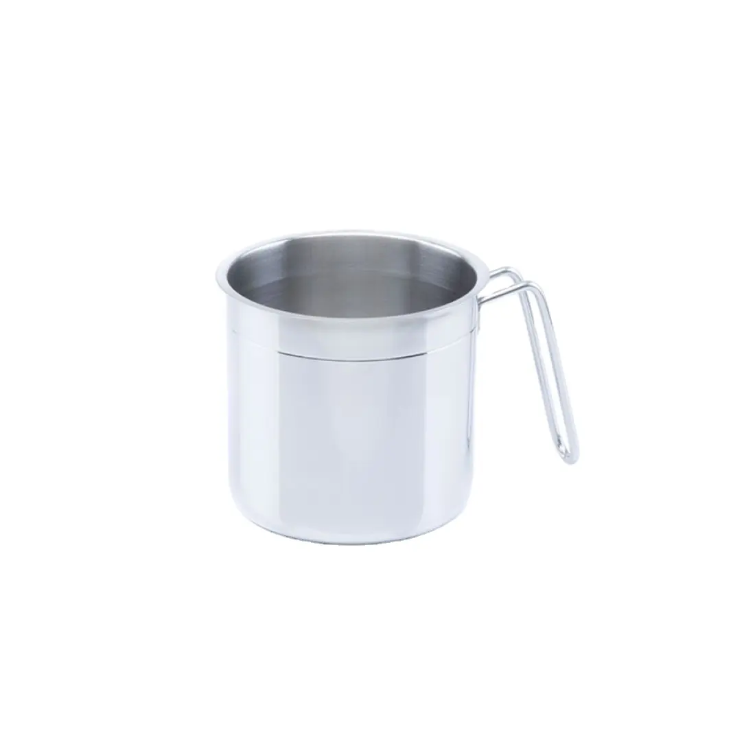 New Italian Design Cooking Sets Milk Jug Cm 12 Handle for Milk Water Tea Coffee Kitchen Tools Accessories Cooking 2023 Eco Metal