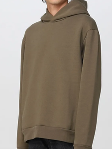 Sudadera con capucha de invierno para hombre de alta calidad de peso pesado 600 GSM Plain Fleece French Terry Pullover 100% algodón Impresión digital - Product Image 3