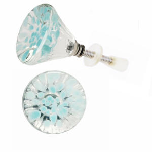 Tiradores en espiral de cristal decorativos industriales, tiradores de manija de armario de cajón para armario, cocina, dormitorio, sala de Estar, comedor - Product Image 2