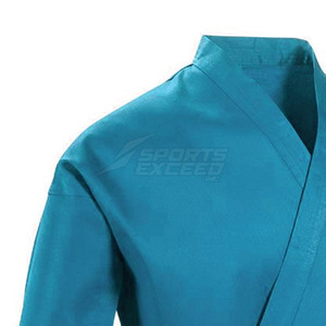 Uniforme de Karate de Alta Calidad 100% Algodón, Ligero y Transpirable, con Opciones Personalizables y Servicio OEM Disponible - Product Image 4