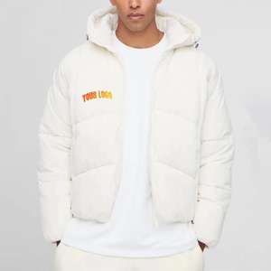 Blouson d'hiver pour homme avec manches amovibles Logo avant Respirant Design extérieur - Product Image 5