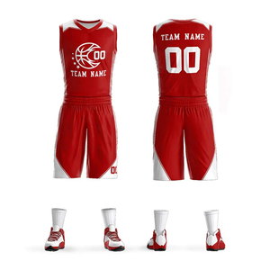 Uniforme de baloncesto liso sin mangas para hombre, buena venta, ropa deportiva estampada, conjunto de camisetas de entrenamiento - Product Image 2