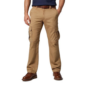 El pantalón largo Cargo de sarga moderno para hombre combina practicidad y moda con múltiples diseños de bolsillo y tela transpirable de primera calidad - Product Image 2