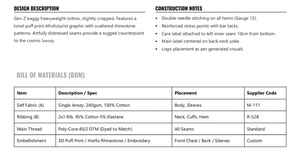 Camiseta Astro-Reverie Premium para Hombre, Ropa Urbana de Diseñador, Estilo Viral, Estilo Urbano, Estampado Puff de Alta Densidad, Estilo Y2K, Prenda Cultural - Product Image 4