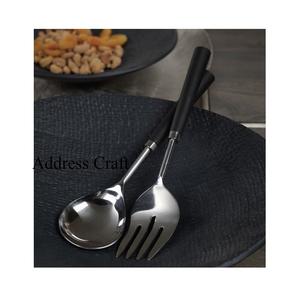 ชุดเซ็ตสลัดพร้อมที่จับหินอ่อนเครื่องมือ18/8สลัดเครื่องครัวช้อนเสิร์ฟสลัดส้อม - Product Image 5