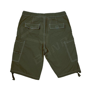 Short de course décontracté de style High Street pour hommes, pantalon cargo à motif solide de grande taille, shorts cargo pour hommes à bas prix à vendre - Product Image 2