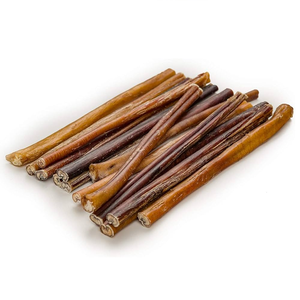 Palitos de Bully Orgánicos para Perros, Naturales, Alto Contenido de Carne, Alto en Proteínas, Sin Granos, Sin Olor, Duraderos, 6 Pulgadas, 12 Pulgadas, Golosinas para Perros - Product Image 1