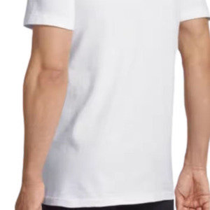 Camisetas de Manga Corta Casuales para Hombre, 100% Algodón de Alta Calidad, Transpirables, con Logotipo Personalizado OEM, Diseño Liso Lavado - Product Image 6