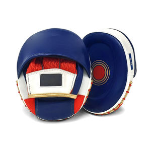 Venta al por mayor curvo boxeo entrenamiento punzón manoplas boxeo punzonado almohadillas logotipo personalizado cómodo Pu cuero enfoque almohadillas 2025 - Product Image 5