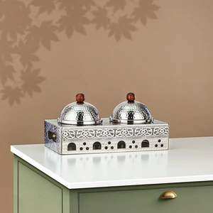 Plat à chafing moderne spécial Ramadan en acier inoxydable avec couvercle élégant pour restaurant, hôtel, cuisine - Product Image 1