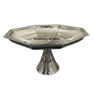 Support à chocolat en métal à deux niveaux Excellente qualité Bol à chocolat Ramadan Designer Rond Tendance Dernière arrivée Bol à chocolat - Product Image 4