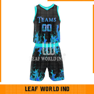 Facile à laver Dernière conception Vêtements de sport Uniforme de basket-ball Produit le plus vendu Uniforme de basket-ball avec logo personnalisé - Product Image 2