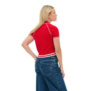 Femmes Slim Fit décontracté pour chemise 100% coton tricoté tissu séchage rapide broderie sérigraphie couleur unie Logo personnalisé - Product Image 4