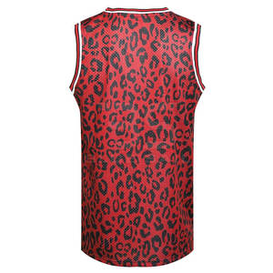Maillot de basket-ball personnalisé OEM Vêtements de sport de haute qualité Maillot de basket-ball en polyester de dernière conception - Product Image 2