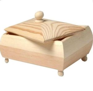 AVEC COMPTOIR Croissant Mosquée Cadeaux Sadaquah Box Ramadan Caisse en bois Eid Mubarak Tirelire Avec Comptoir - Product Image 1