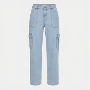 Pantalones Cargo de Secado Rápido de Alta Calidad para Mujer, Múltiples Bolsillos, Logotipo Personalizado, Estilo Urbano, Pantalones para Adultos, Invierno, Atuendo Elegante Premium - Product Image 1