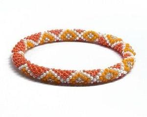 Bracelet de pierres précieuses perlé fait à la main inspiré de l'océan Surfer Beach Style par MD Handicraft - Product Image 4