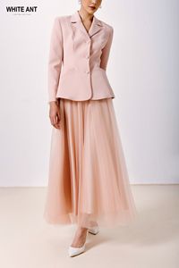 Élégant simple boutonnage 3 boutons femmes gilets FIONA BAR VEST 85% Polyester 15% Spandex luxe femmes costumes Blazers taille S M L - Product Image 5