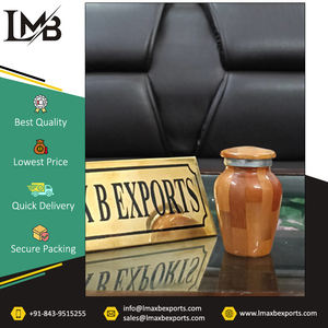 Fournisseur mondial de fournitures funéraires de qualité optimale Urne commémorative pour cendres Urnes de crémation souvenir en aluminium/laiton - Product Image 6