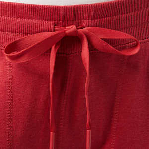 Pantalon de jogging en molleton à double taille pour femme, nouveau design, surdimensionné, 100% coton, respirant, ample, à carreaux, plat - Product Image 5