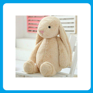 Adorable 30 cm Unisex Conejo de Pascua Animal relleno Juguete Super suave Tela de algodón Conejito Lindo Regalo de fiesta Niños Regalo de cumpleaños - Product Image 2