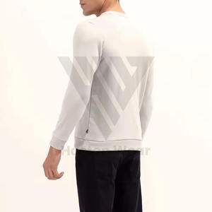 OEM Men's Heavyweight <b>Fleece</b> Crewneck <b>Sweatshirt</b> For Custom Logo Printed Regular Fit Winter Wear <b>Sweatshirts</b> - Product Image 4