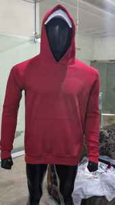 Sweat-shirt à capuche léger et chaud pour homme, demi-zip, style sportif pour la salle de sport et les tenues décontractées, impression décontractée - Product Image 3