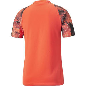 Camiseta de Fútbol Personalizada con Estampado por Transferencia de Calor en Blanco y Morado, Precio al por Mayor, Logotipo Personalizado, Uniforme de Fútbol de Malla Unisex Barato - Product Image 2