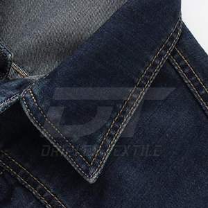 2025 Color sólido Ropa informal Hombres Jeans Chaqueta Streetwear Nueva moda Cómoda Hombres Jeans Chaqueta de invierno - Product Image 3