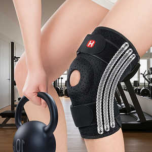 Genouillères de compression respirantes pour hommes et femmes, soutien articulaire, ajustement confortable - Product Image 2