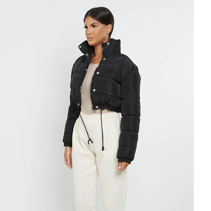 Veste pour hommes vestes pour hommes Top veste bouffante légère pour l'hiver Private Label Outdoor col montant avec manches en jersey - Product Image 3